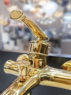 Смеситель для ванны с душем AltroBagno Beatrice 0210 Or